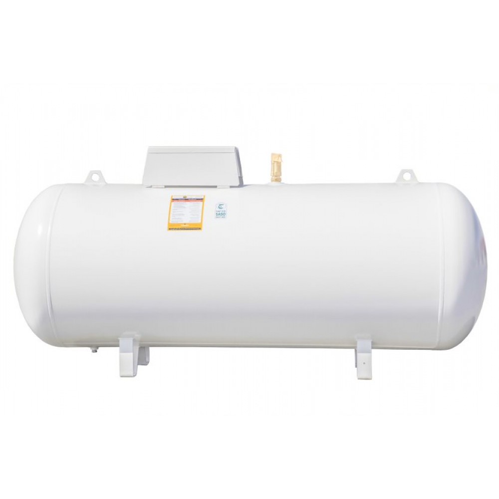 خزان غاز أفقي سعة 2000 لتر