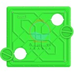 غطاء فتحات أرضية مقاس داخلي 70*70 سم – 80*80 سم مقاس الإطار  